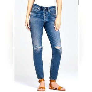 NWT Citizens of Humanity Lyla Distressed Shangri La Jeans